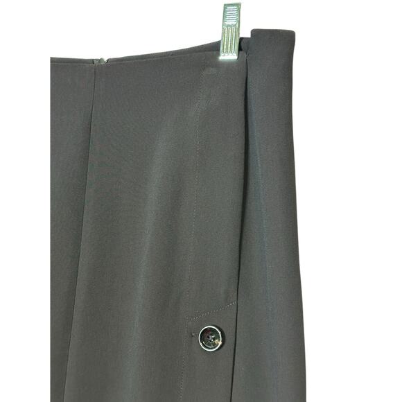 JOSEPH black doble button pencil midi skirt size 40 - US 8 - Picture 14 of 16